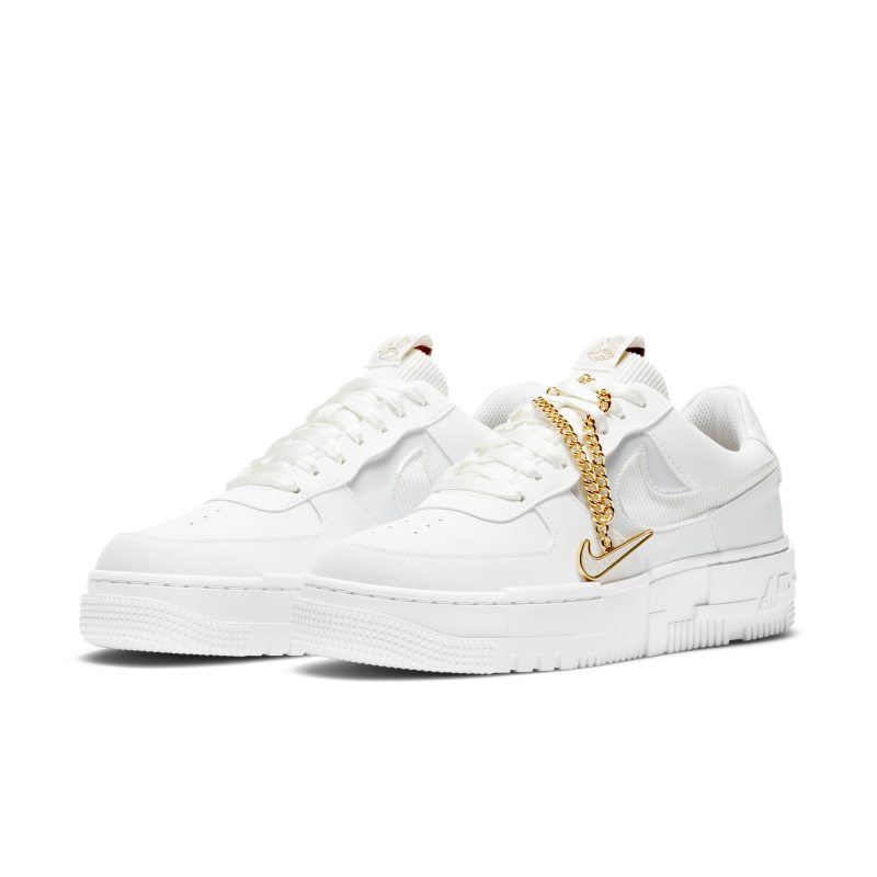 Nike Air Force 1 'Pixel Gold Chain'